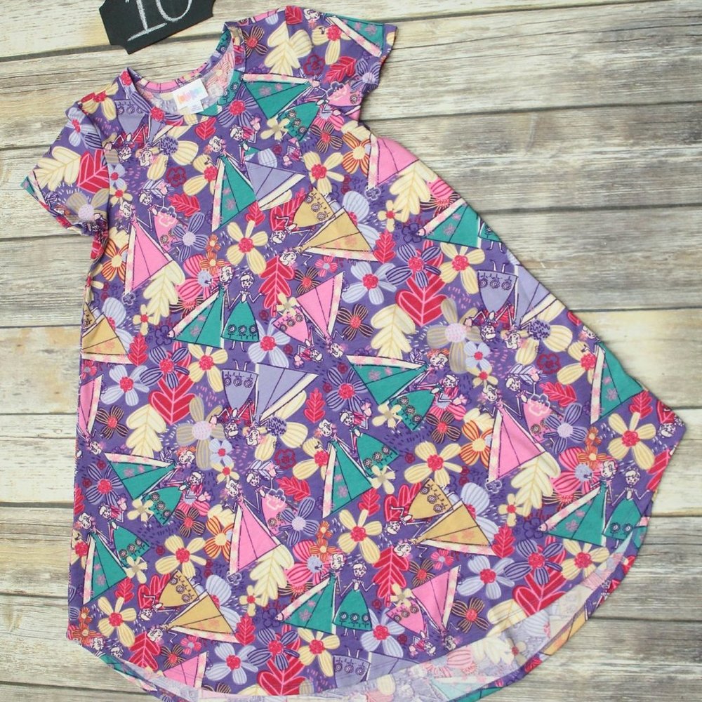 Disney LuLaRoe Scarlett Kids Dress